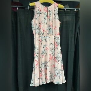 White House Black Market Floral Midi Dress